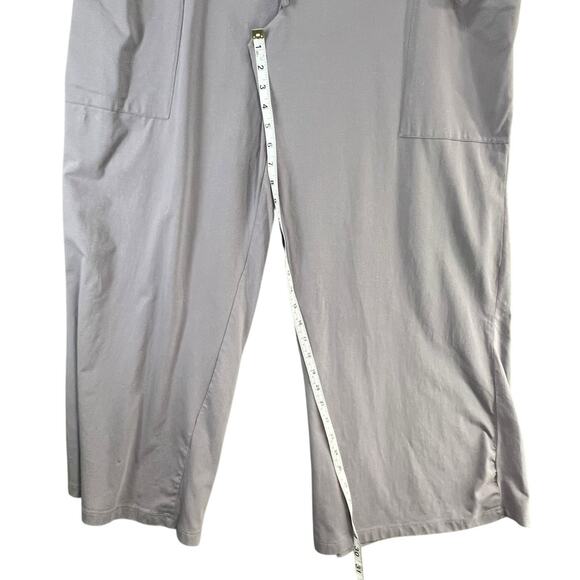 Seed to Style Wide Leg Pants Womens XL Gray Organic Cotton Pockets Slouchy Cozy - Picture 8 of 12